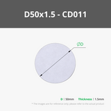 Round Magnetic Stickers