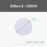 Round Magnetic Stickers