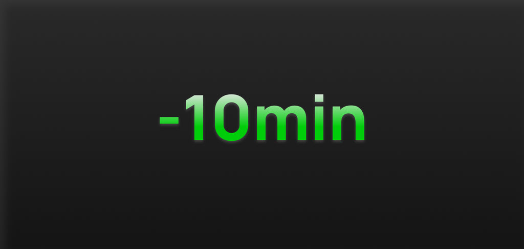 Saves an average of 10 minutes per 100 filament changes.