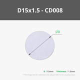 Round Magnetic Stickers