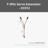 200mm Servo Extension Cable 3Pin (2PCS)
