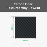 Carbon Fiber Textured Removable Vinyl (10pcs)