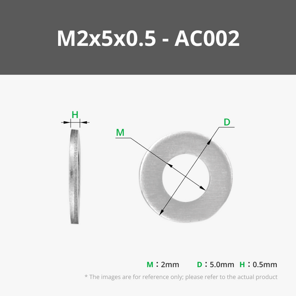 M2-M3 Carbon Steel Flat Washer