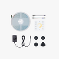 White CCT Tunable COB LED Strip Light Combo Kit