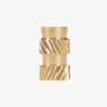 Round Threaded Brass Heat-Insert Nut